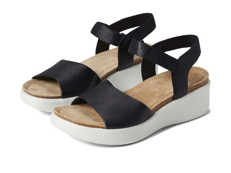 エコー レディース シューズ ヒール サンダル ECCO Flowt Wedge Cork