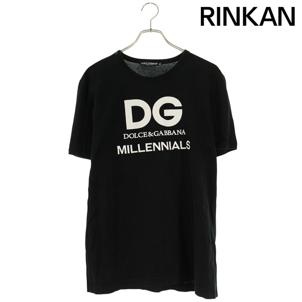 ドルチェアンドガッバーナ G8IV0T G7OXH ロゴプリントTシャツ メンズ