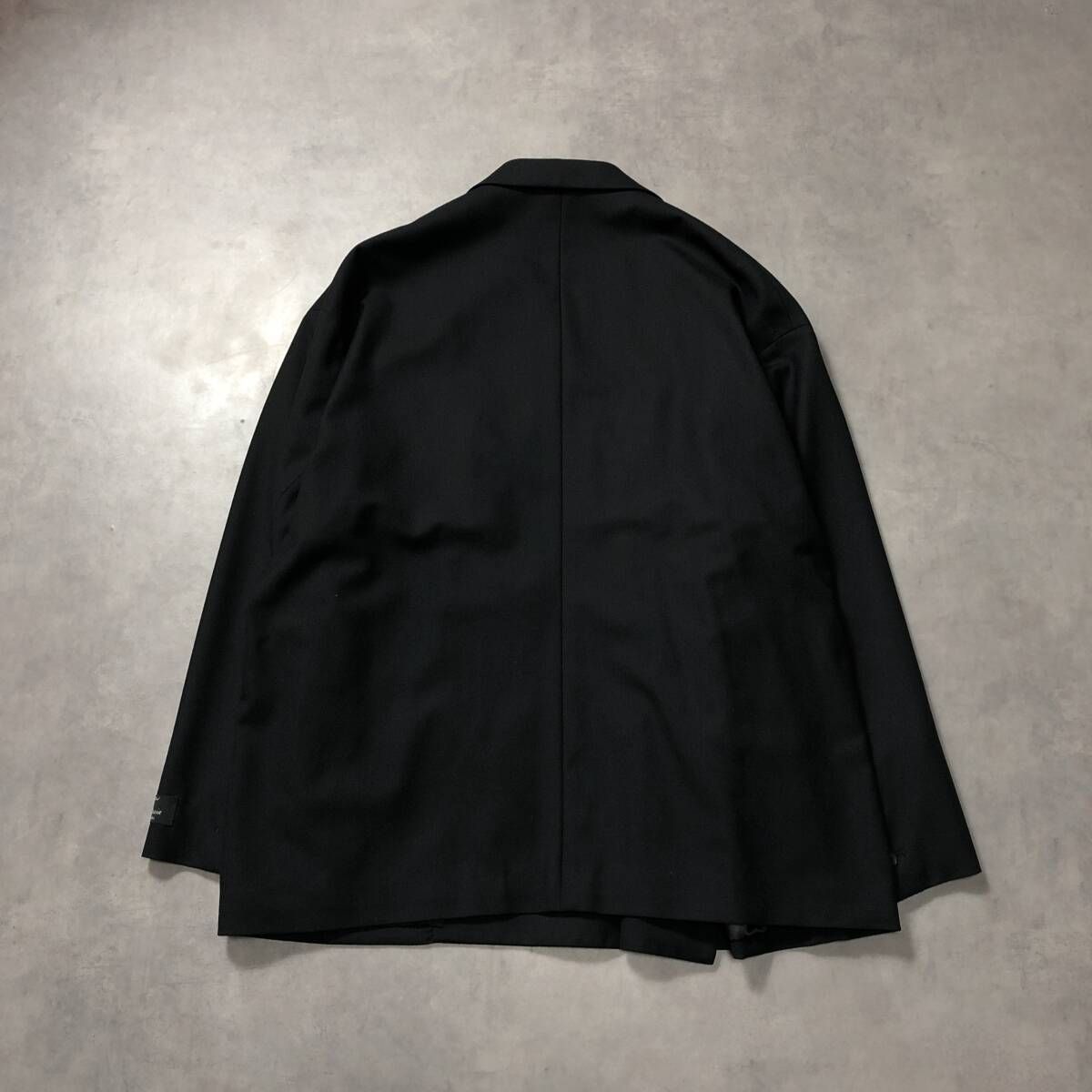 GQ4735◇MAISON SPECIAL ：ダブルブレストジャケット◇M◇ブラック 