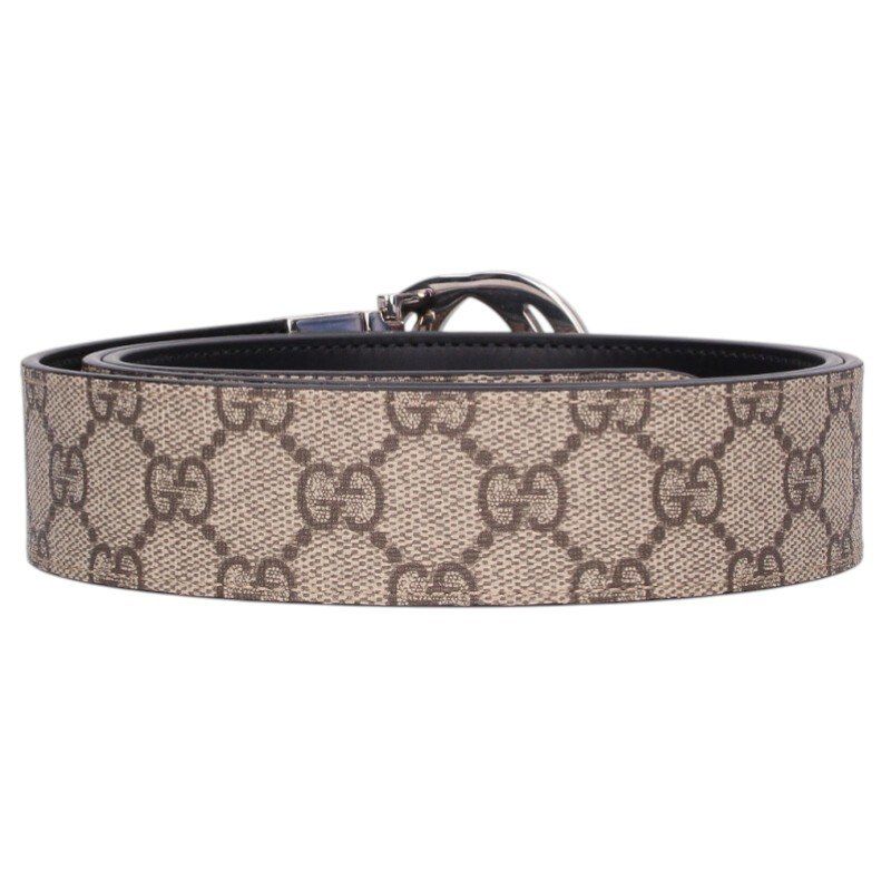 グッチ 473030 GGスプリームインターロッキングGバックルリバーシブル