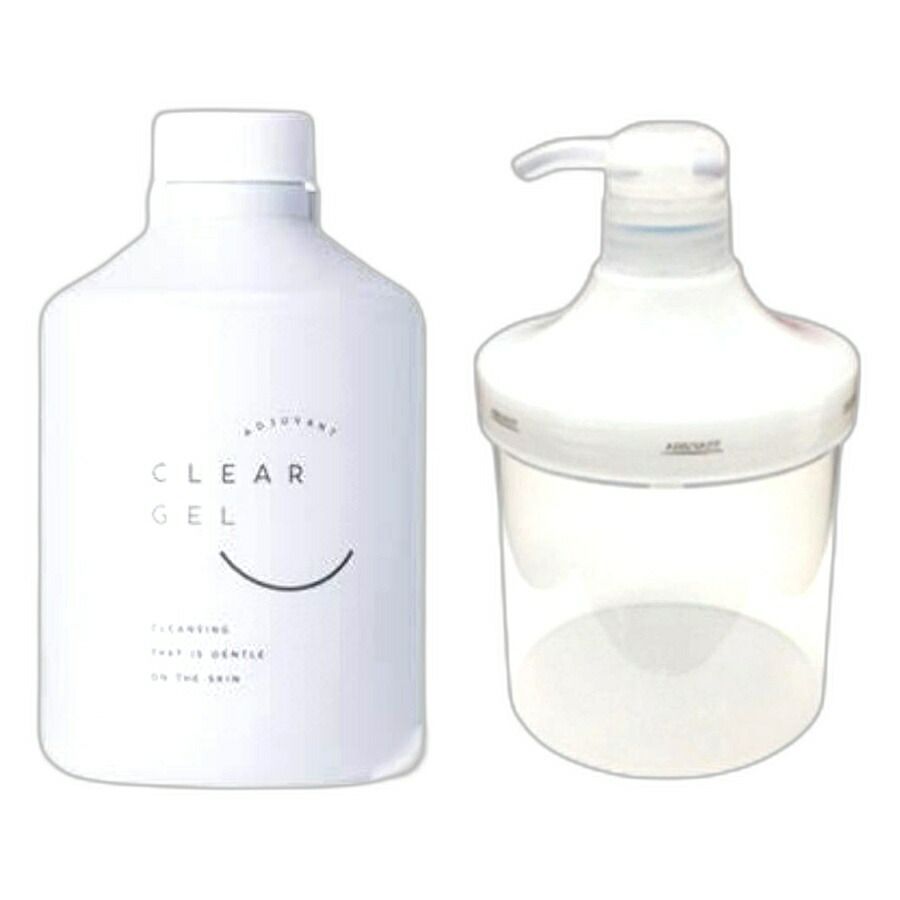 セット】アジュバン クリアジェル 600g (メイク落とし)＆クリアジェル