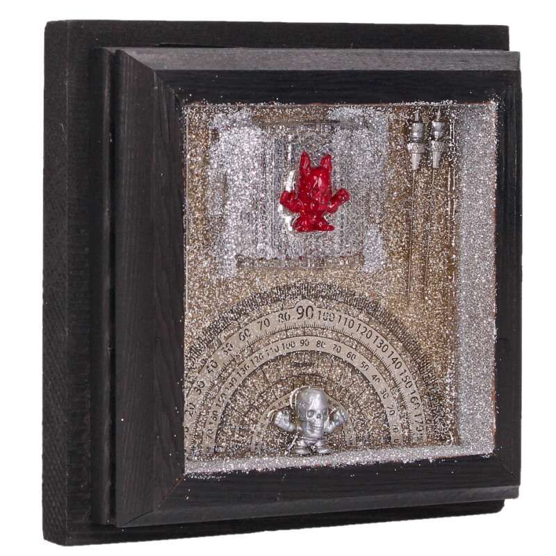 クロムハーツ  Joe Foti EXHIBITION SLiB Pillow フォティ ウッドフレームアートオブジェ メンズ クロムハーツ」のジョー・フォティによるアート展がクロムハーツ