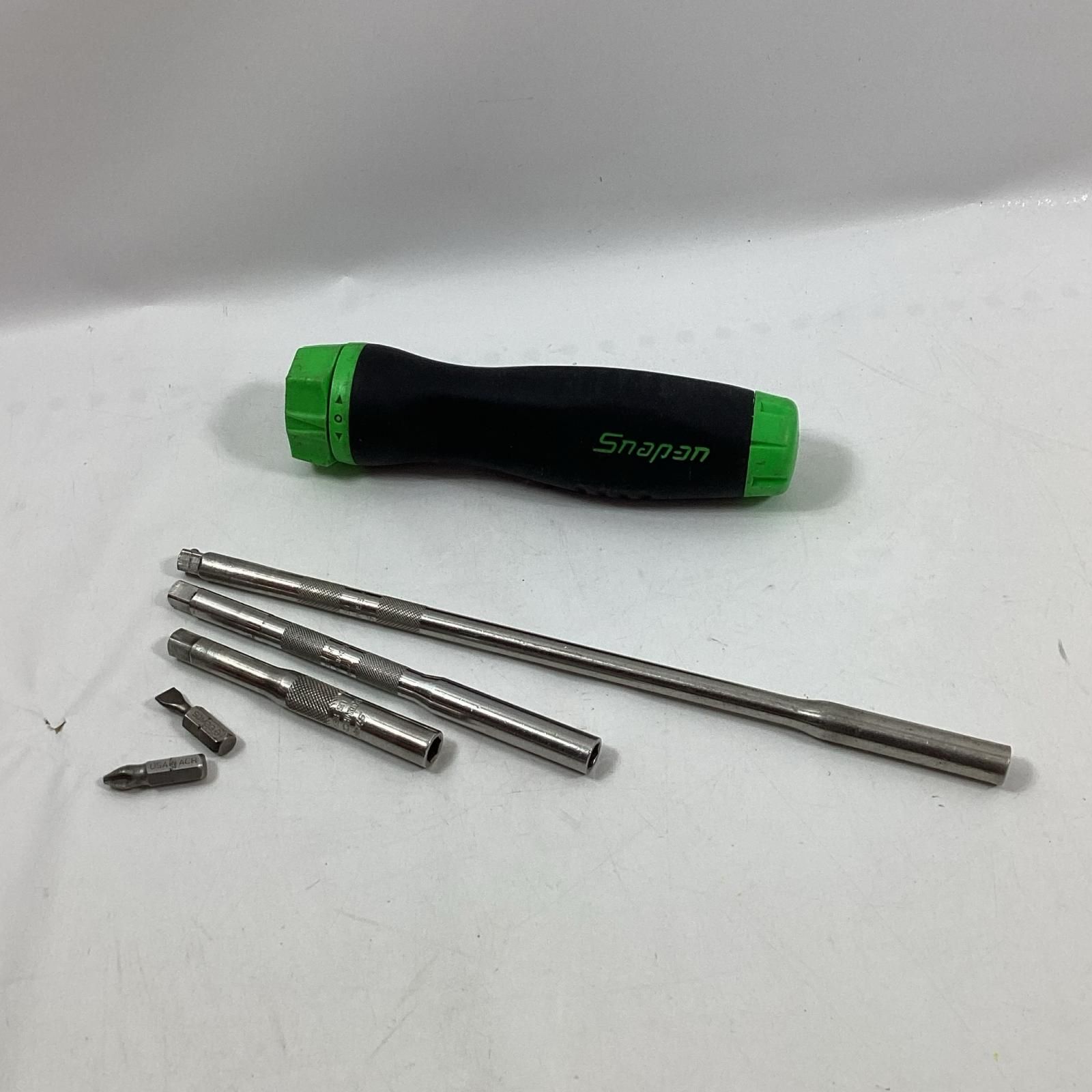 Snap-on スナップオン ラチェットドライバー SGDMRC4A ブラック×グリーン