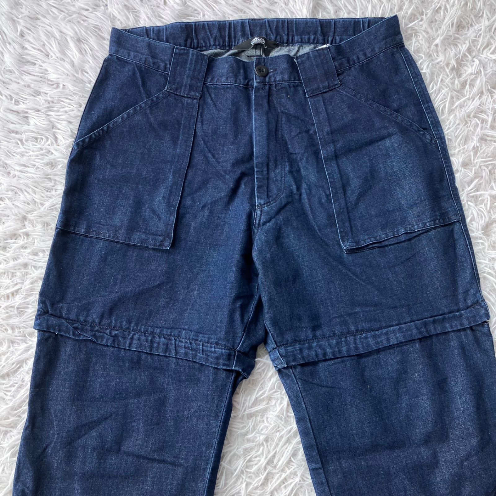 美品 キャンプセブン セットアップ 上下セット デニムジャケット 