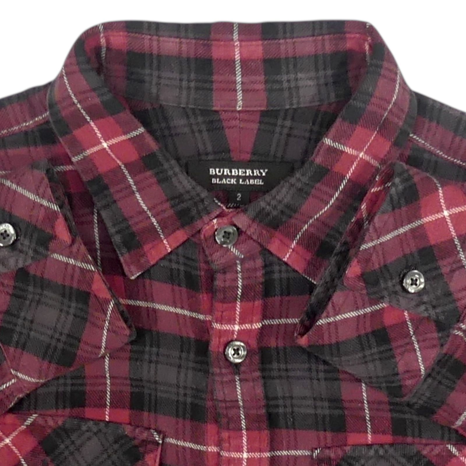 BURBERRY BLACK LABEL 廃盤 バーバリーブラックレーベル シャツ M