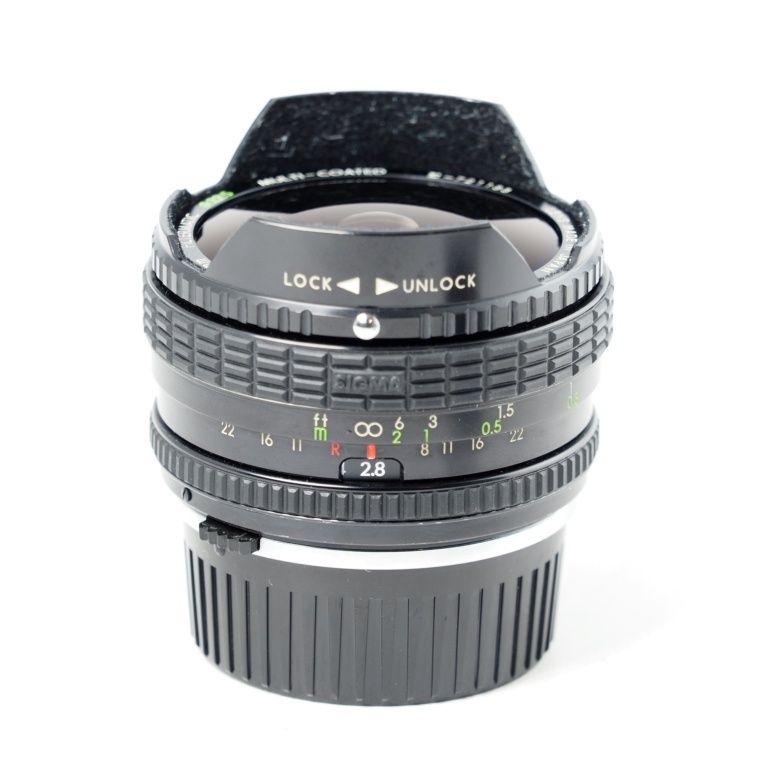 SIGMA シグマ FILTERMATIC MULTI-COATED 16mm F2.8 FISHEYE オリンパス 