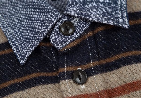 コムデギャルソンオムCOMME des GARCONS HOMME フロントボーダー異素材