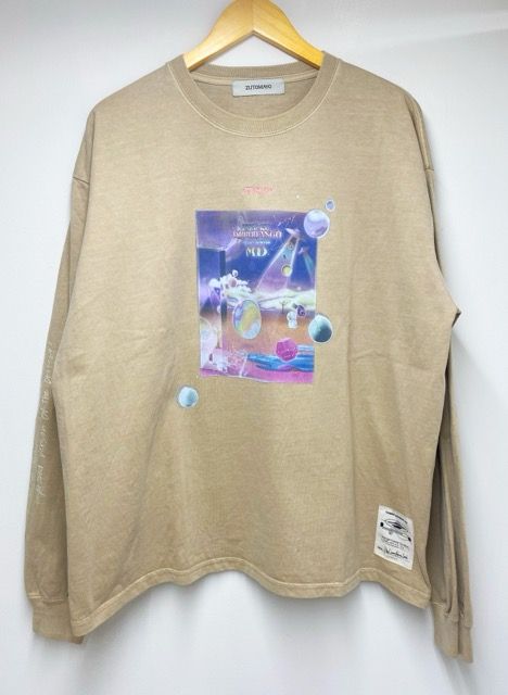 ずっと真夜中でいいのに。 コズミックどろ団子ロングTシャツ サイズL