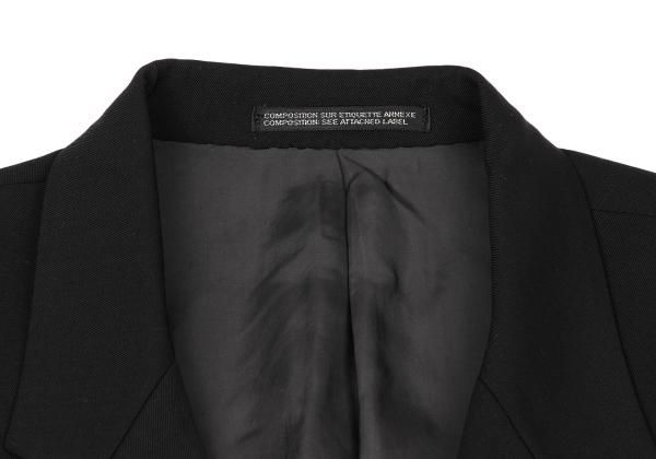 ヨウジヤマモト プールオムYohji Yamamoto POUR HOMME ウールギャバ