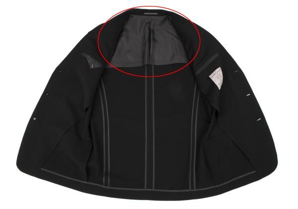 ヨウジヤマモト プールオムYohji Yamamoto POUR HOMME ウールギャバ