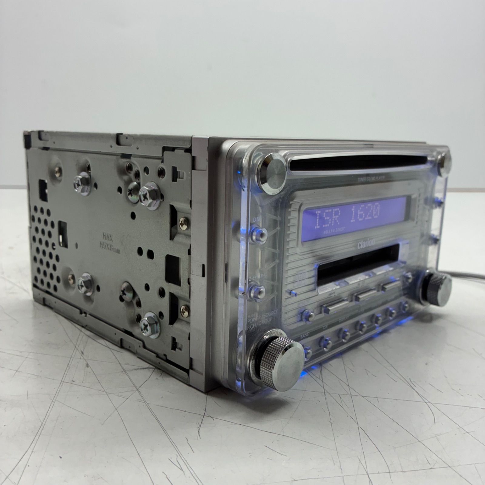 YS clarion クラリオン DMB165 2DIN プレーヤー デッキ カーオーディオ