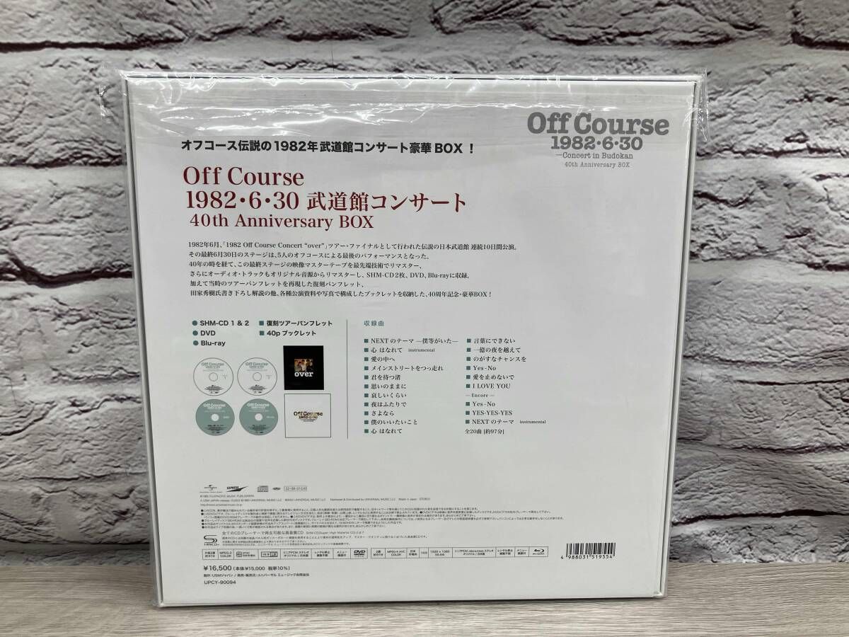 オフコース CD Off Course 1982・6・30 武道館コンサート 40th 