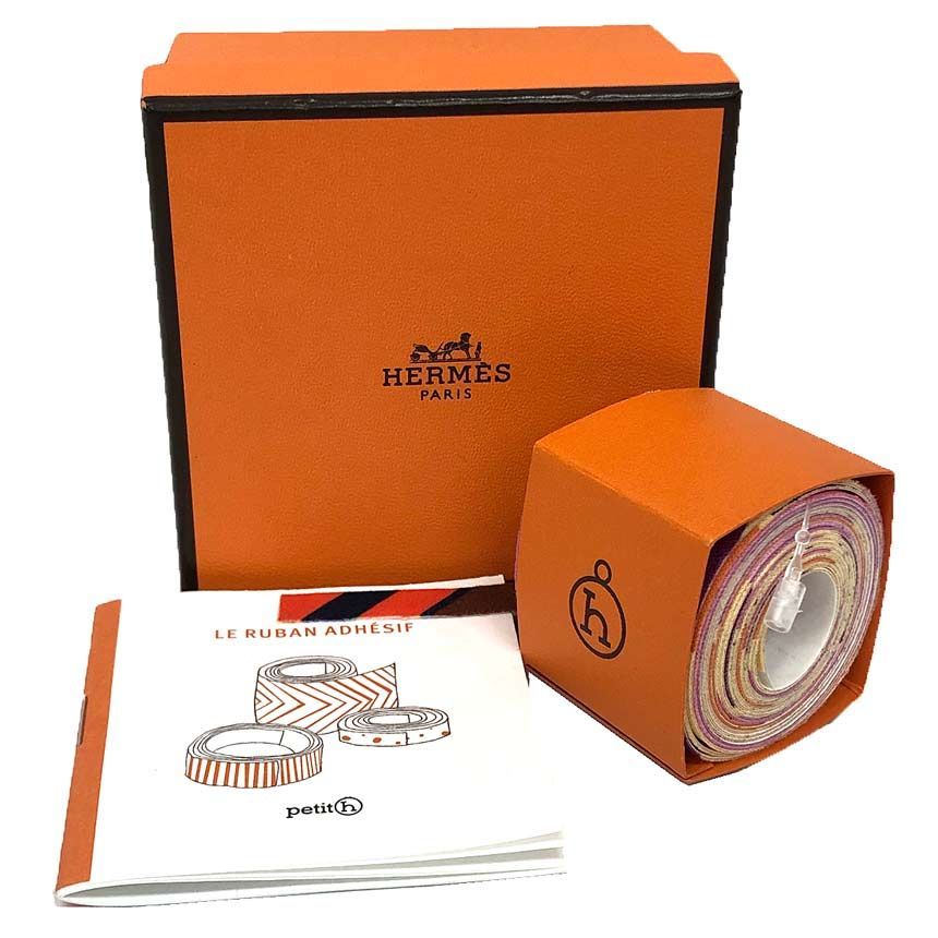 未使用品 HERMES エルメス マスキングテープ 布テープ プティアッシュ
