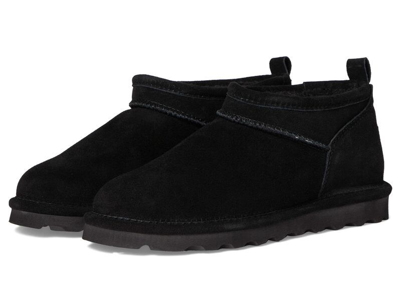 ベアパウ レディース シューズ ブーツ・レインブーツ Bearpaw Super Shorty Wide Black II ブラック
