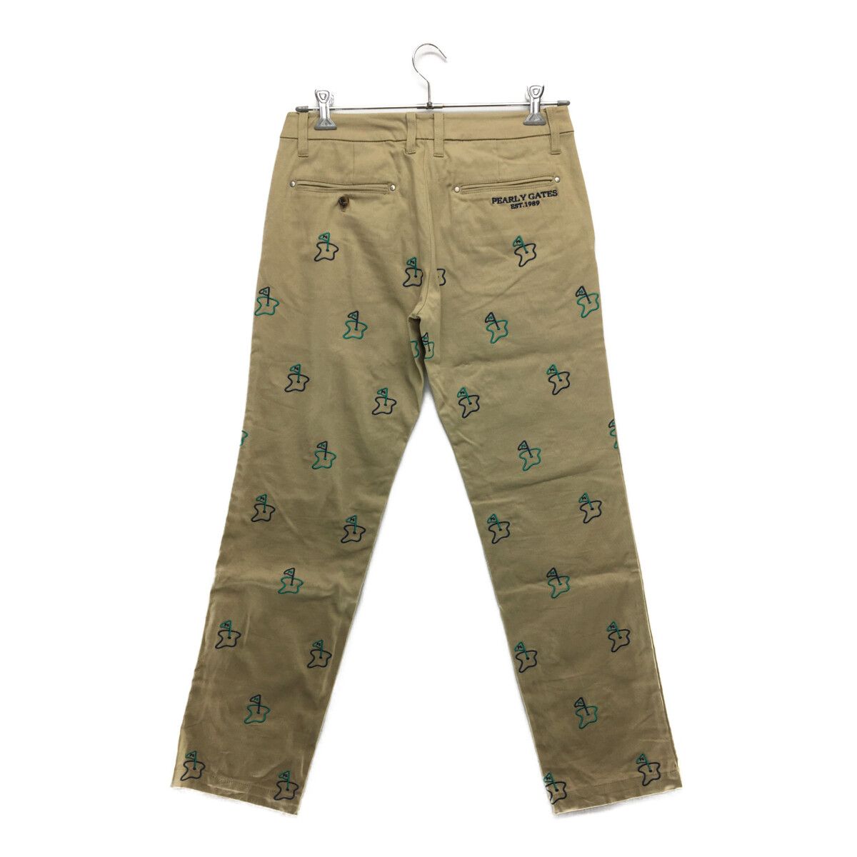 中古 レディース パーリーゲイツ PEARLY GATES パンツ 2(L) ベージュ