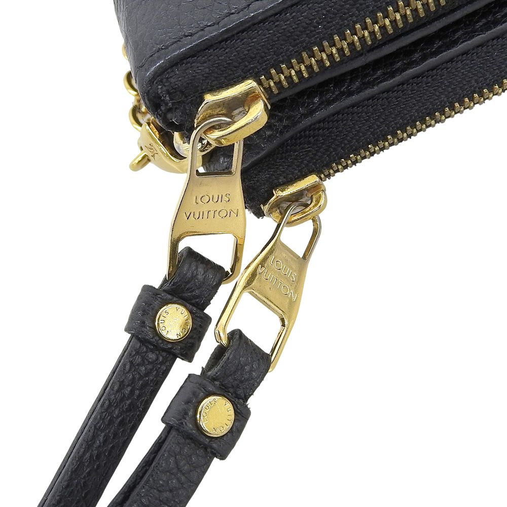 【本物保証】 超美品 ルイヴィトン LOUIS VUITTON モノグラム アンプラント ポシェット ドゥーブルジップ M68568 ショルダーバッグ レザー ルイ・ヴィトン ポシェット・ドゥーブル ジップ モノグラム アン