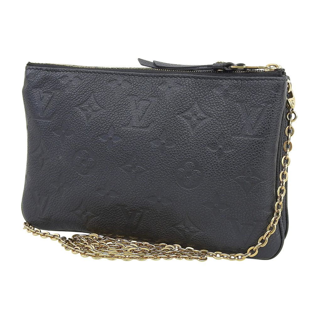 【本物保証】 超美品 ルイヴィトン LOUIS VUITTON モノグラム アンプラント ポシェット ドゥーブルジップ M68568 ショルダーバッグ レザー 本物保証】 超美品 ルイヴィトン LOUIS VUITTON モノグラム アン