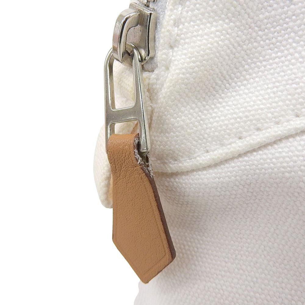 本物保証】 超美品 エルメス HERMES ボリードポーチGM 31 キャンバス 
