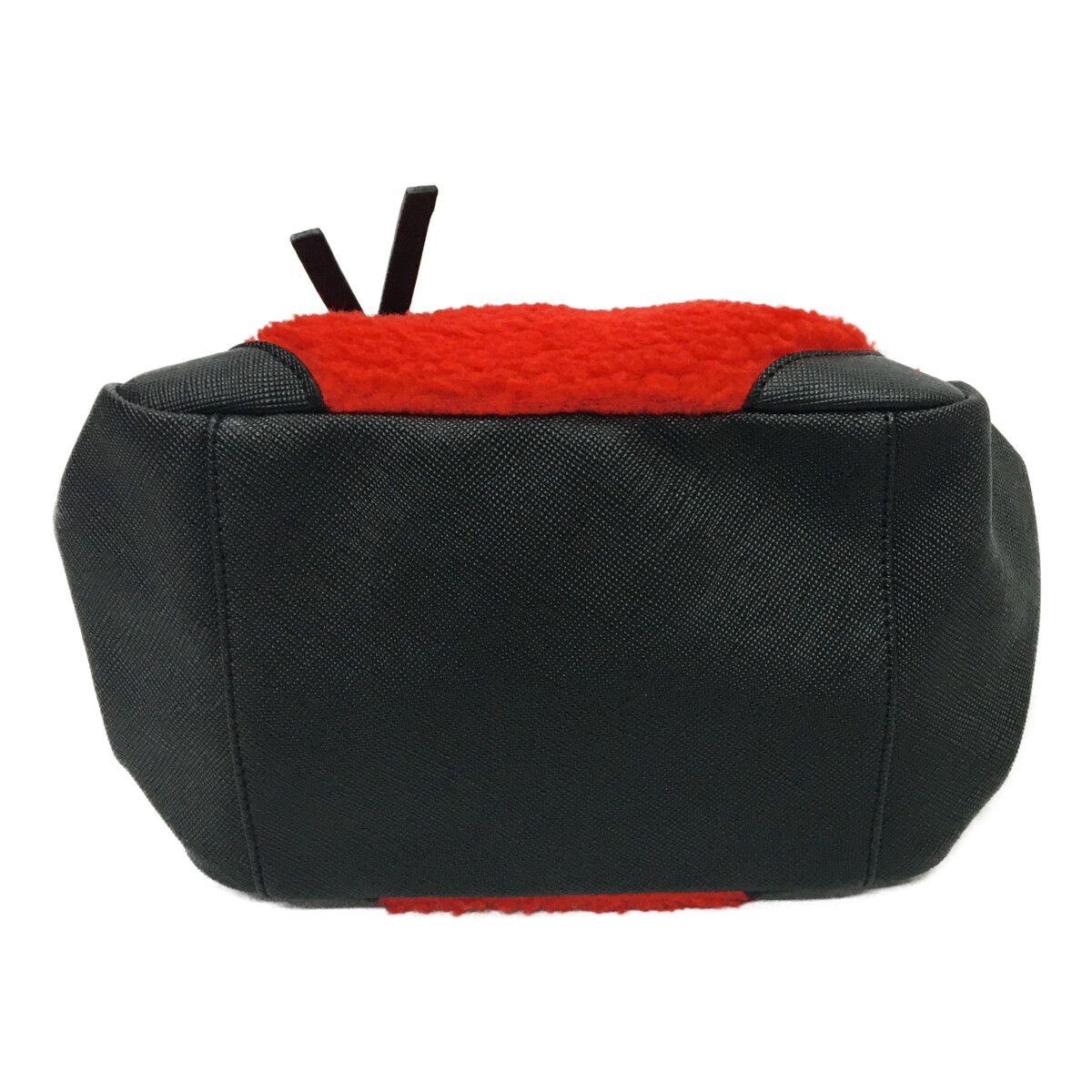 中古 ダンスウィズドラゴン DANCE WITH DRAGON カートバッグ 赤×黒