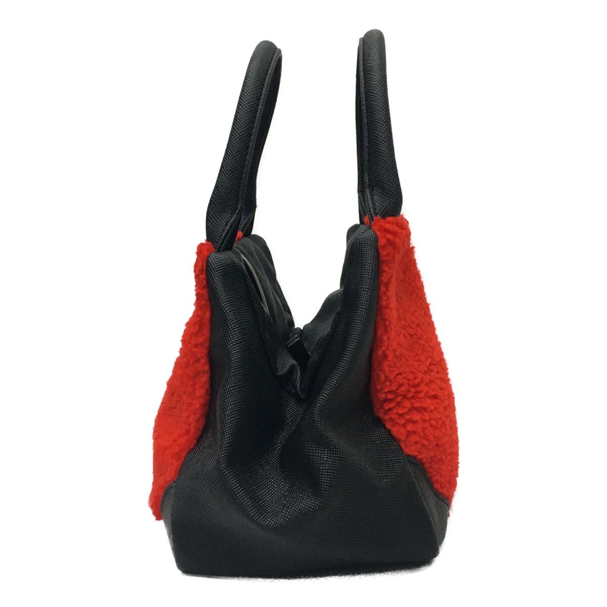 中古 ダンスウィズドラゴン DANCE WITH DRAGON カートバッグ 赤×黒