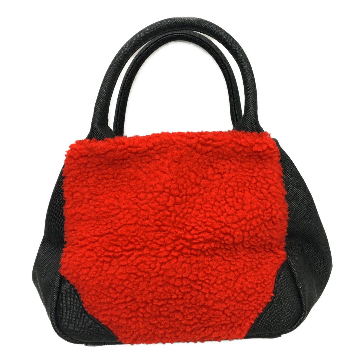 中古 ダンスウィズドラゴン DANCE WITH DRAGON カートバッグ 赤×黒