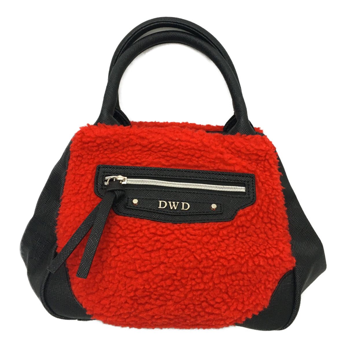 中古 ダンスウィズドラゴン DANCE WITH DRAGON カートバッグ 赤×黒