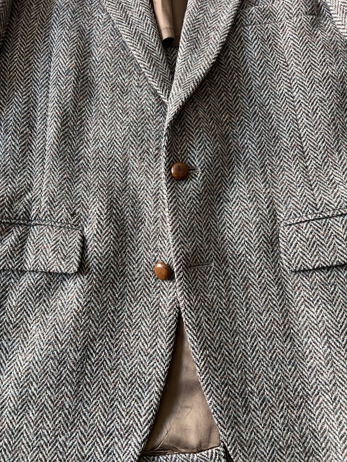 Harris Tweed ハリスツイード テーラードジャケット 80s USA製 M程度 