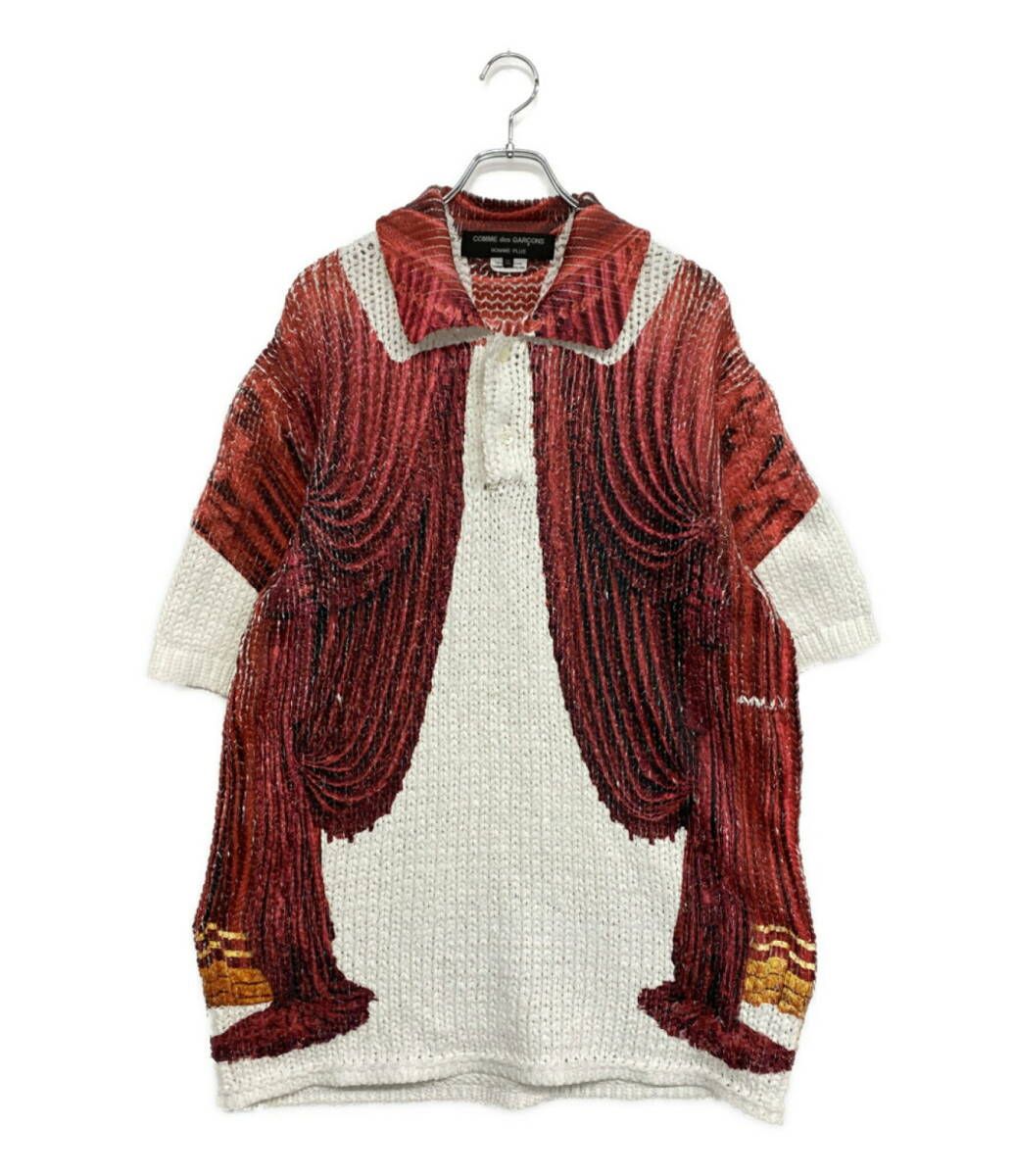 24ss COMME des GARCONS HOMME PLUS トロンプルイユ 転写ローゲージ