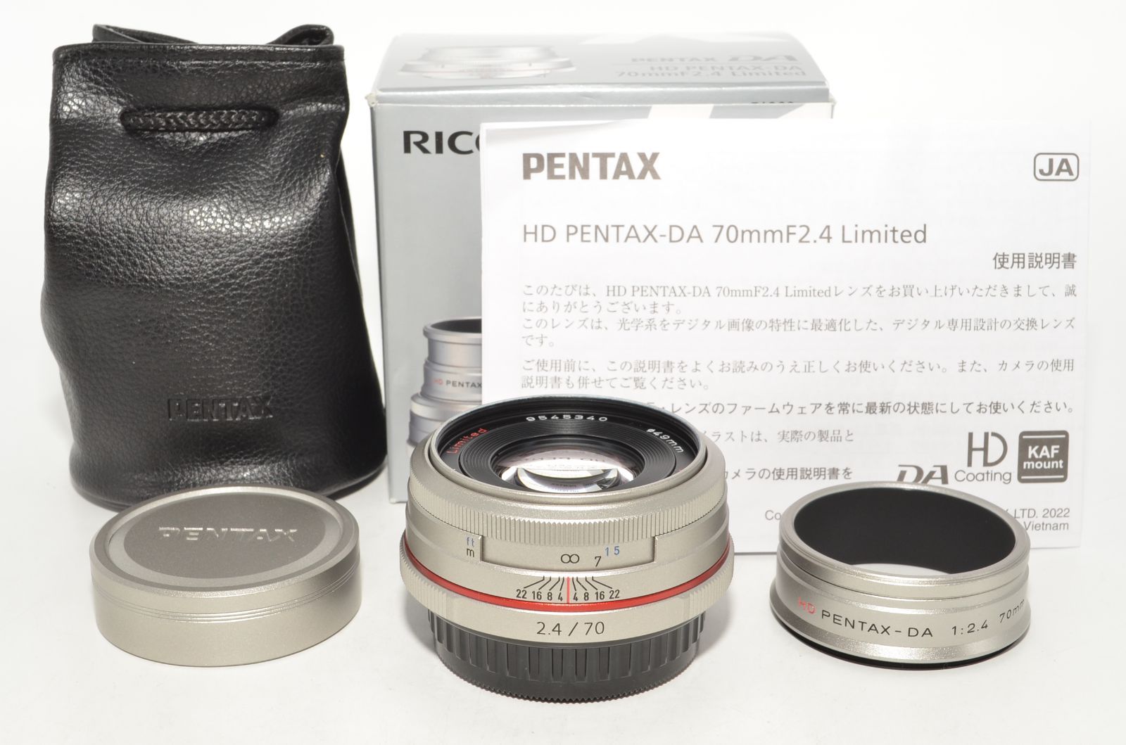 特上品】 PENTAX ペンタックス HD PENTAX-DA 70mmF2.4 Limited