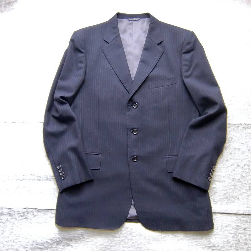 秋冬】NEWYORKER 大きいサイズ YA7 L-XL相当 スーツ 日本製 ダーク