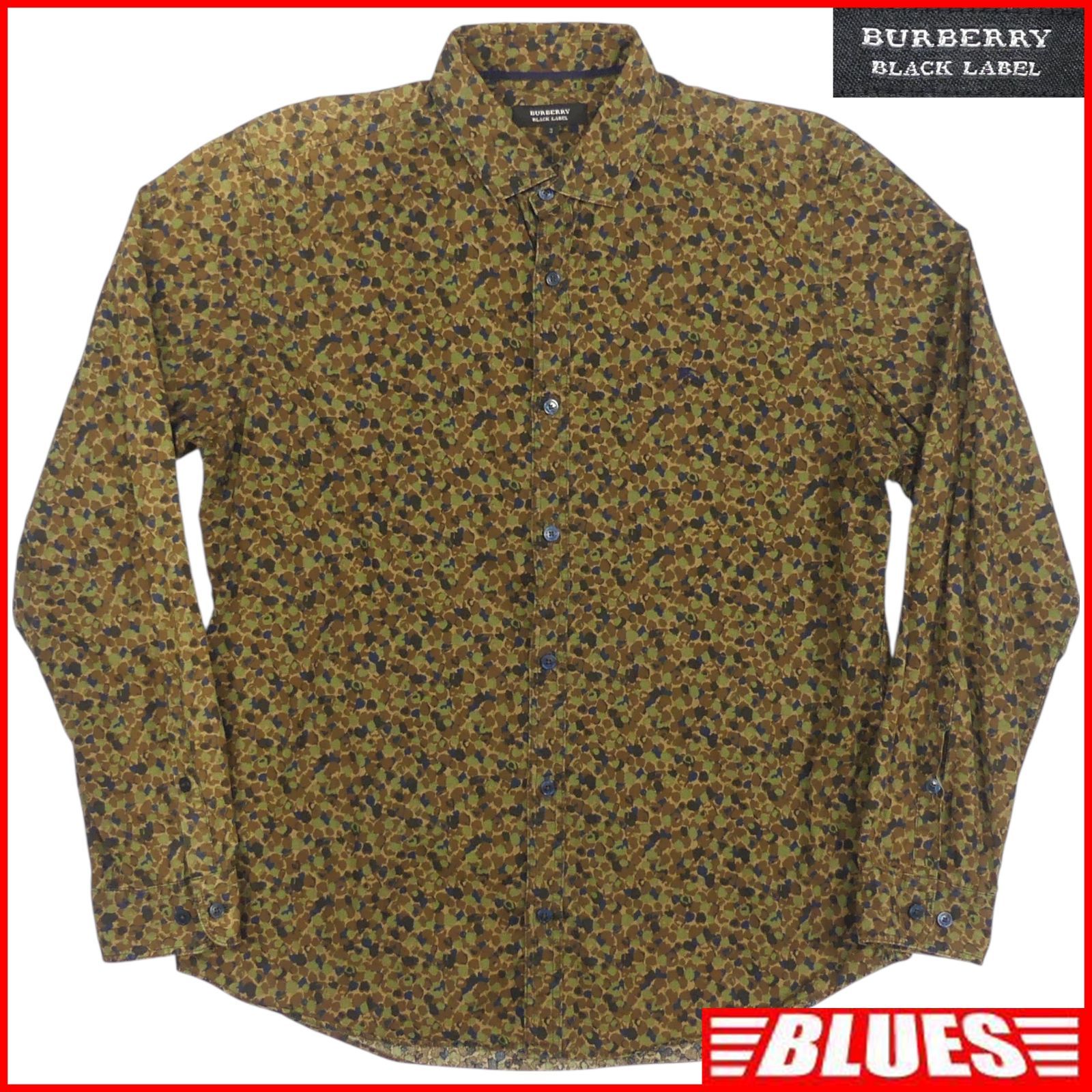 BURBERRY BLACK LABEL 廃盤 バーバリーブラックレーベル シャツ L