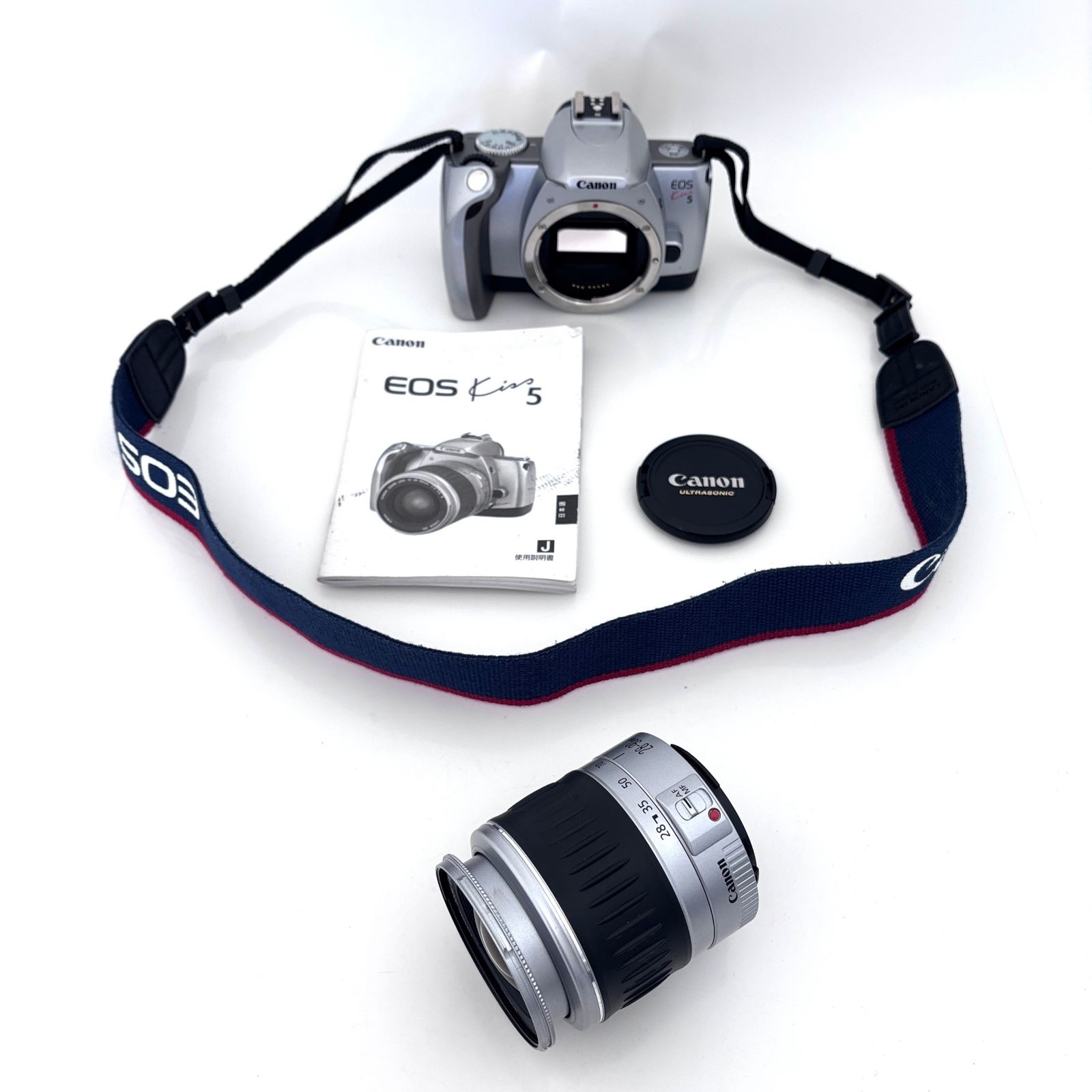 キヤノン】Canon EOS Kiss 5 フィルム一眼レフ + EF 28-90mm USM