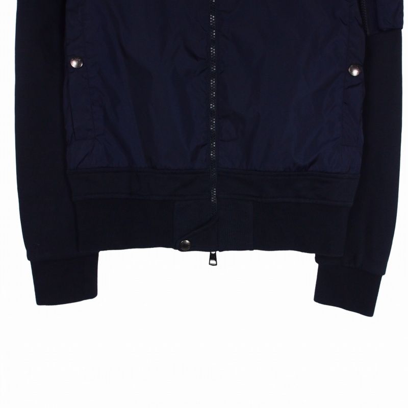 モンクレール MONCLER ナイロンジャケット ブルゾン 上着 XS ネイビー