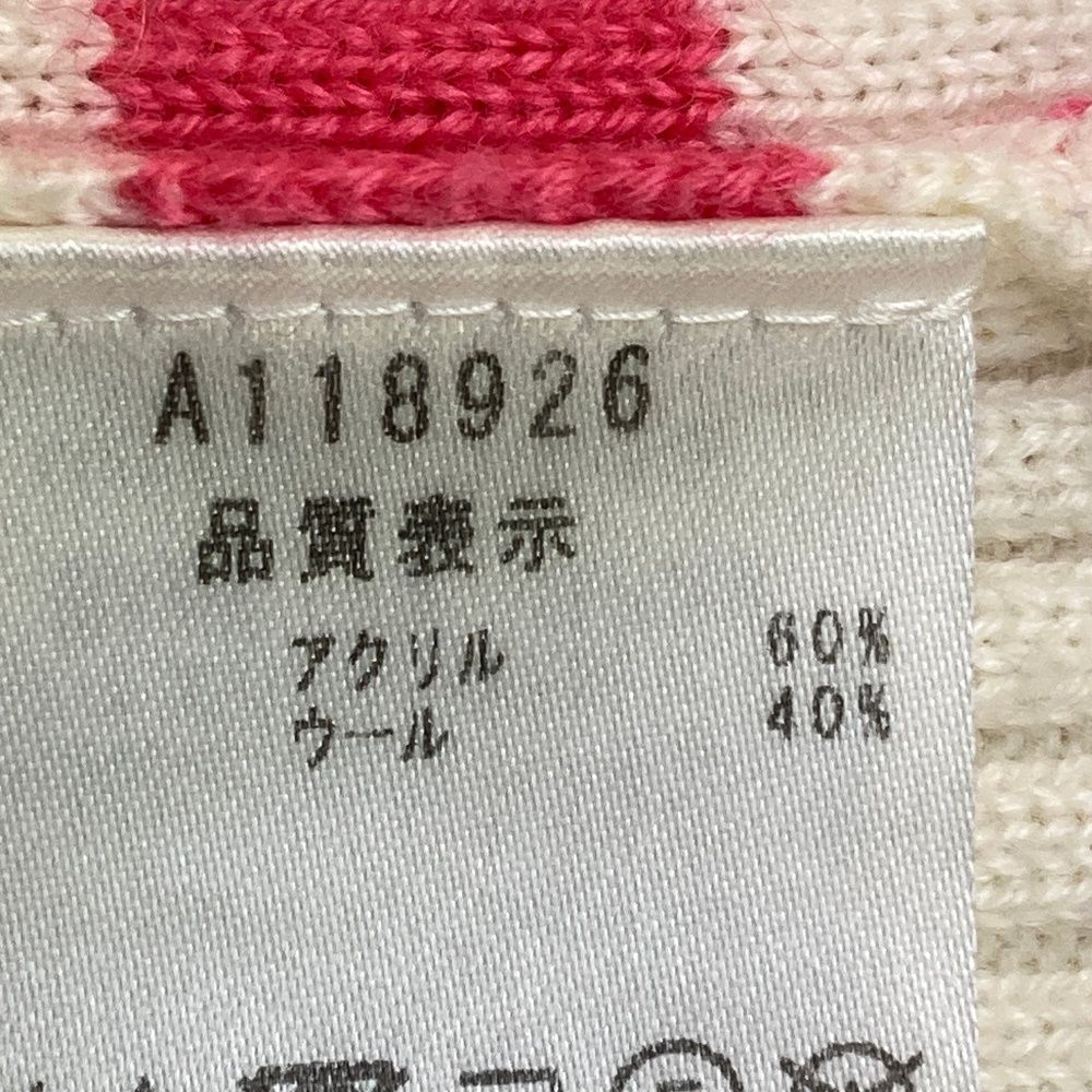 サイズ：38 ARCHIVIO アルチビオ ハイネック ニットセーター ウール混