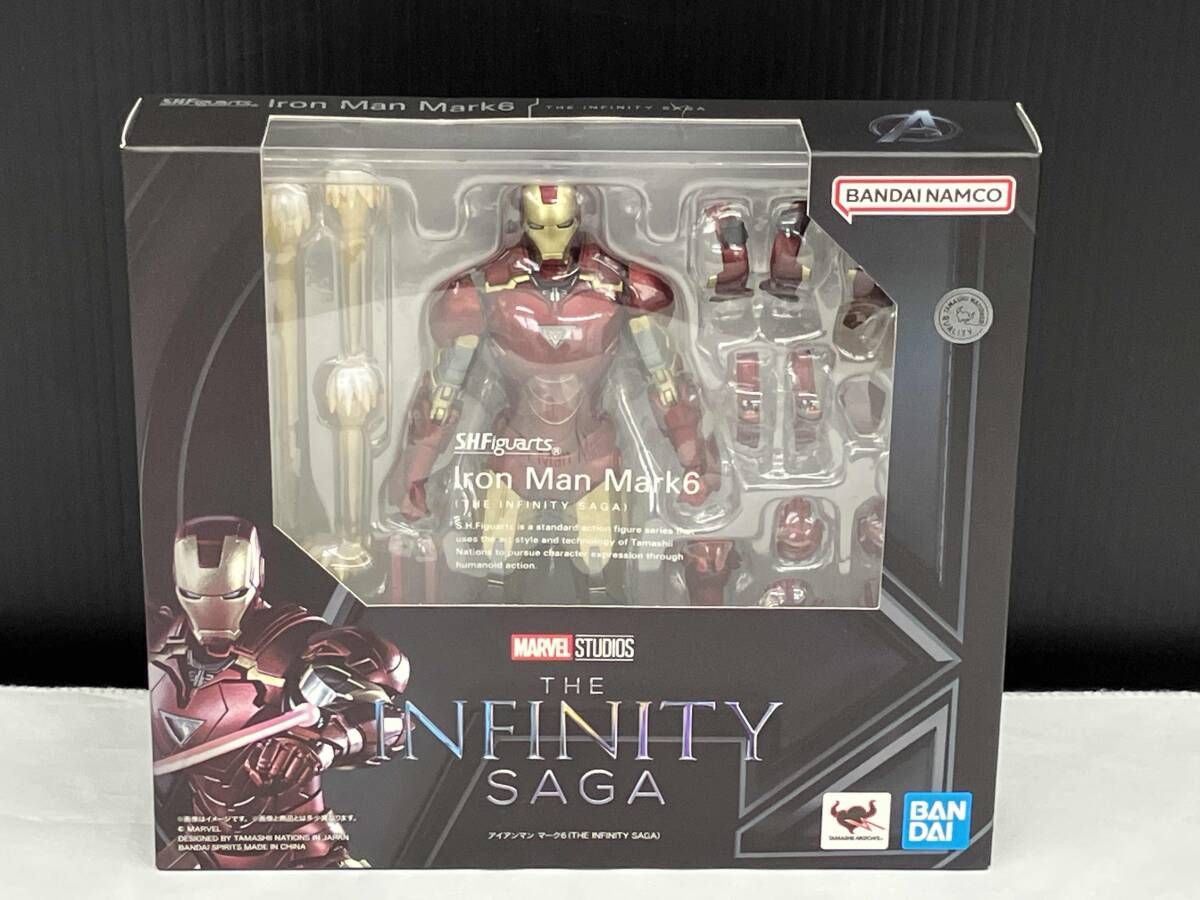 美品 未開封品 S.H.Figuarts アイアンマン マｰク6(THE INFINITY SAGA