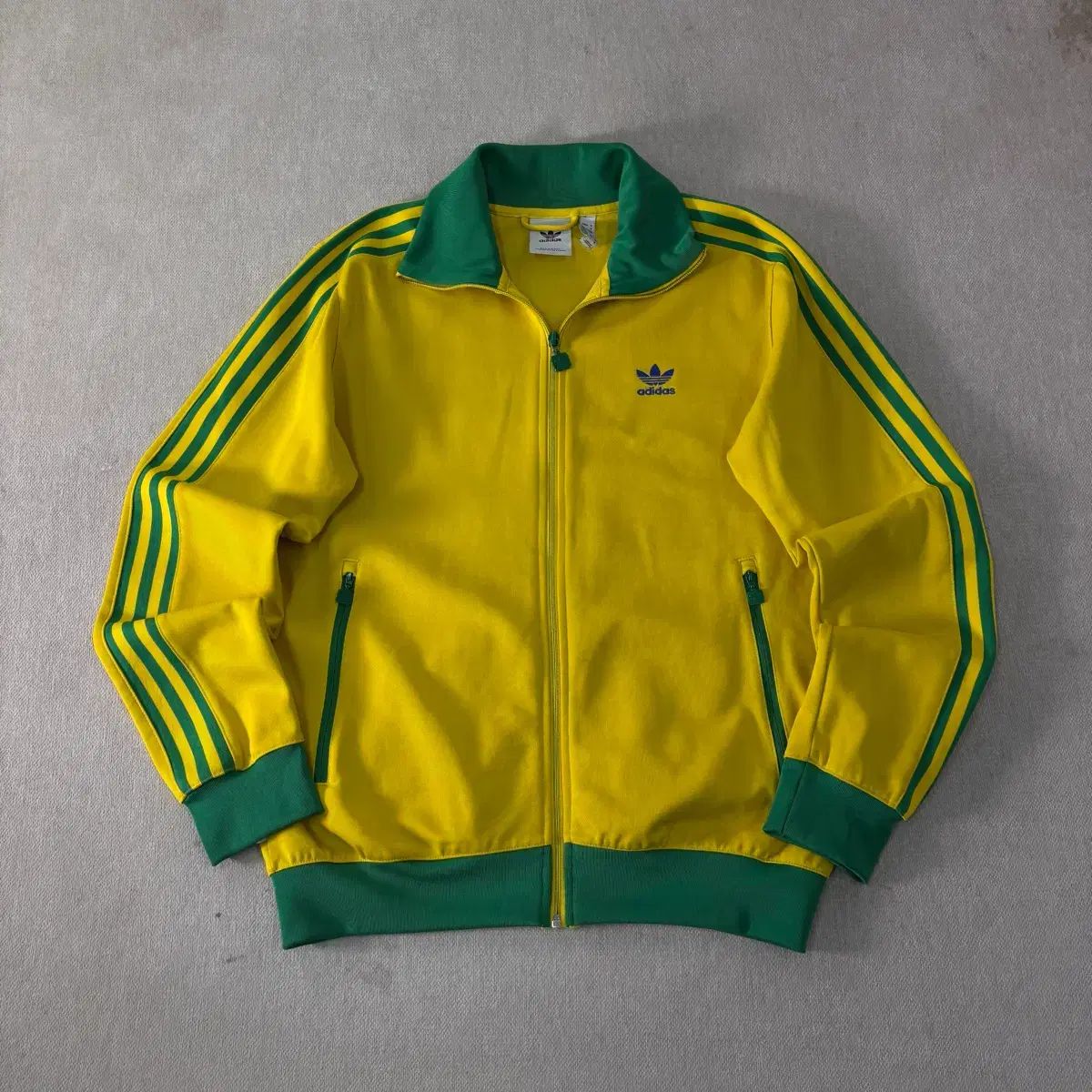 100 adidas アディダス イェロー グリーン ブラジル ジャージ adidas 