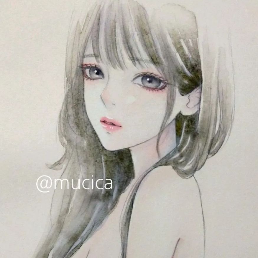 肉筆原画 真作 絵画 美人画 ドローイング 裸婦画 ヌード - メルカリ