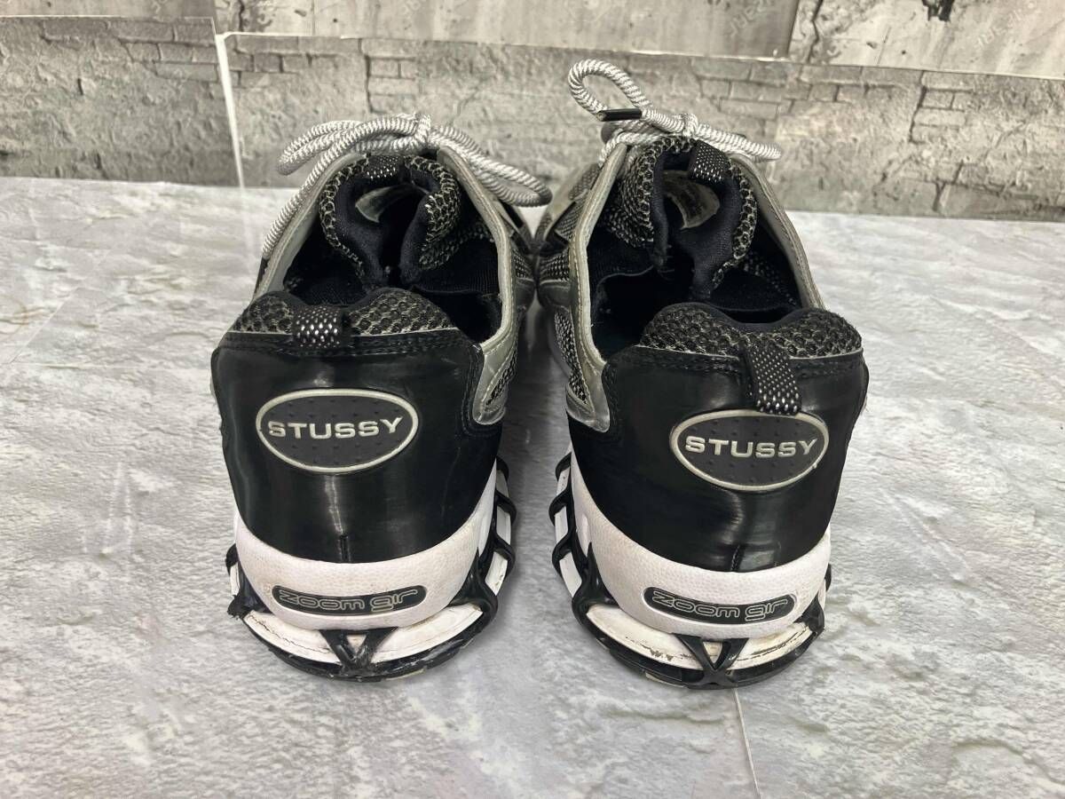 STUSSY × NIKE ステューシー ナイキ AIR ZOOM SPIRIDON CAGED PURE 