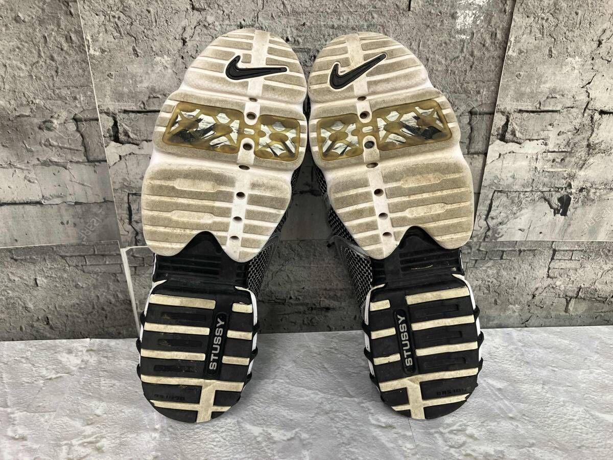 STUSSY × NIKE ステューシー ナイキ AIR ZOOM SPIRIDON CAGED PURE 