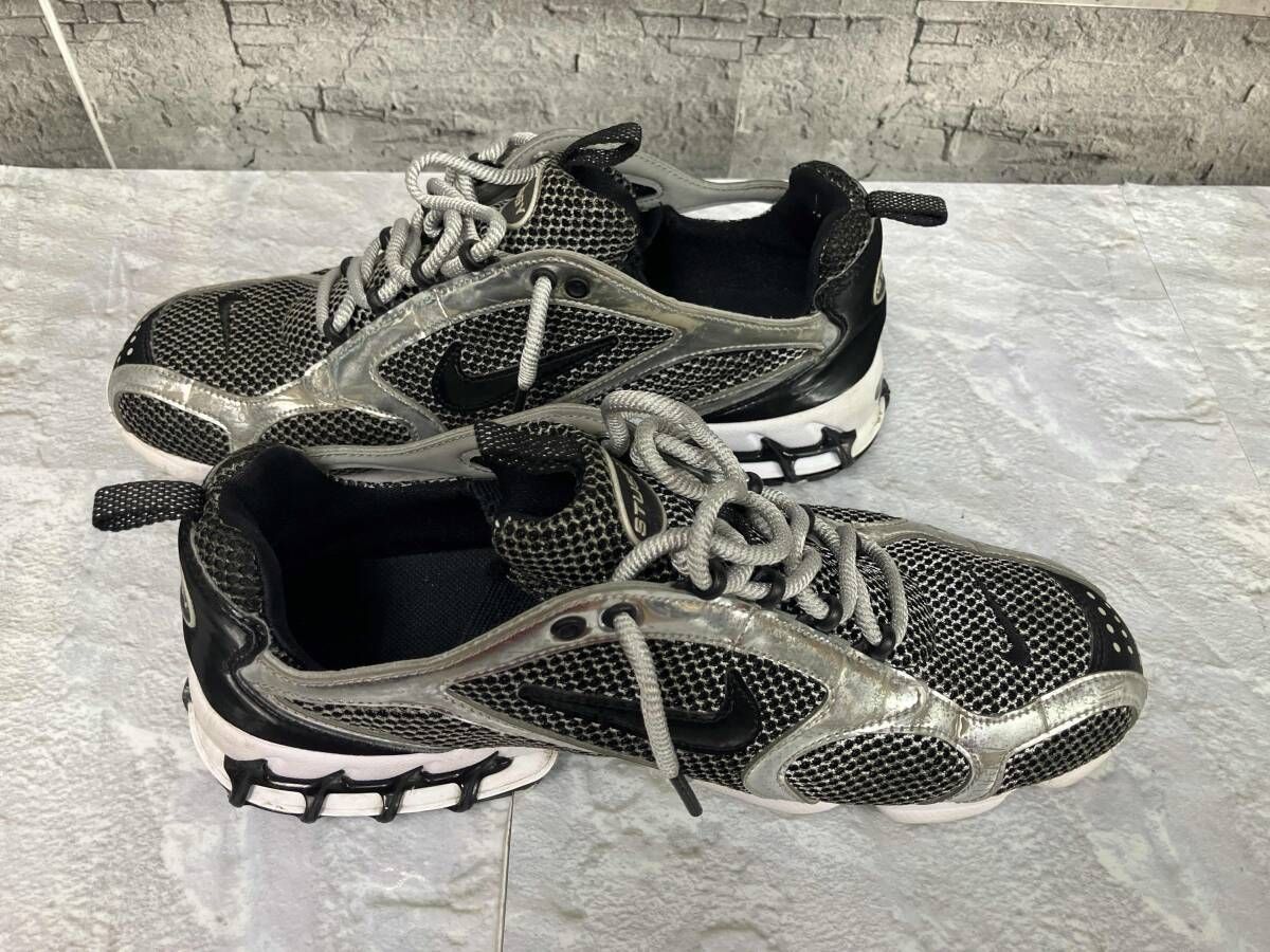 STUSSY × NIKE ステューシー ナイキ AIR ZOOM SPIRIDON CAGED PURE 