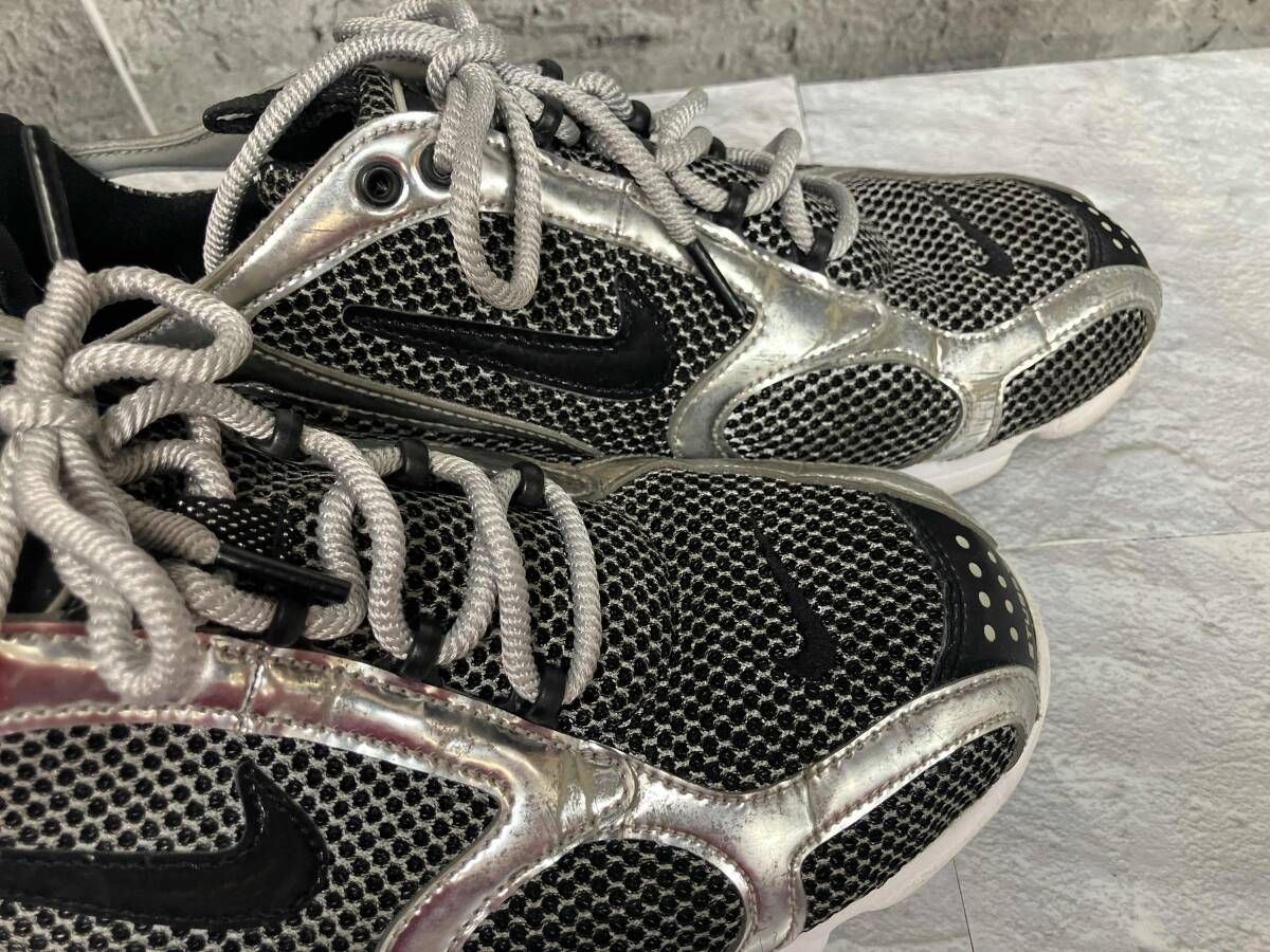 STUSSY × NIKE ステューシー ナイキ AIR ZOOM SPIRIDON CAGED PURE 