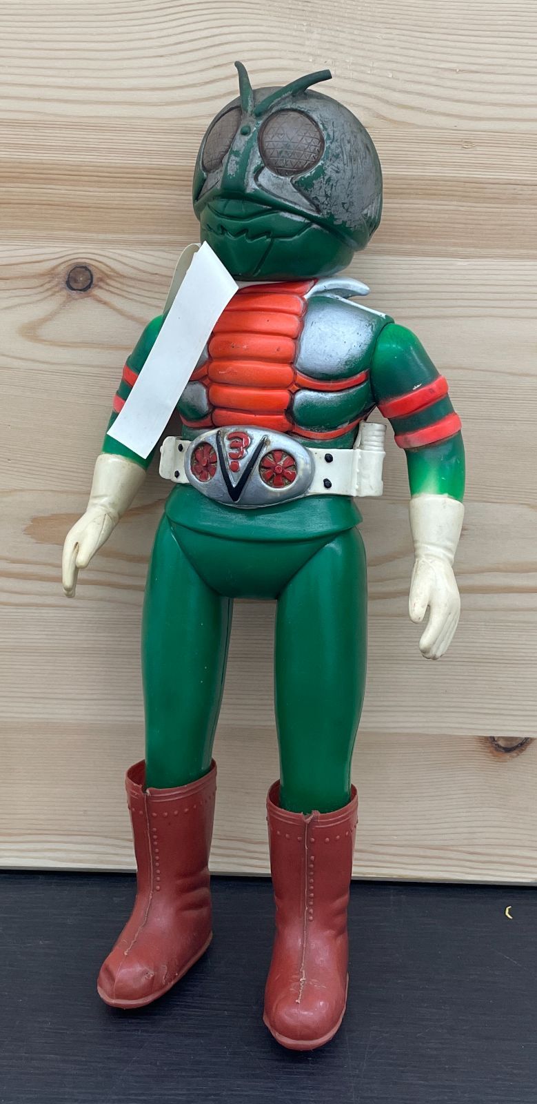 中古品・現状品・超貴重】BANDAI バンダイ 東映 仮面ライダーV3ソフビ