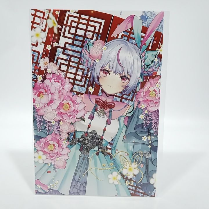 ぶいすぽ！ 兎咲ミミ 箔押し 複製サイン入りポストカード 2点セット