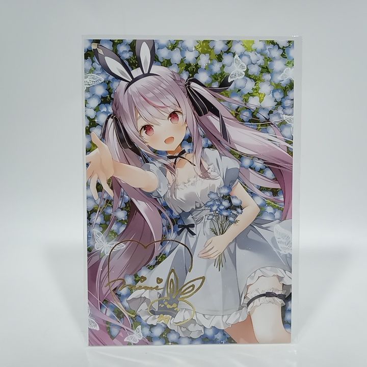 ぶいすぽ！ 兎咲ミミ 箔押し 複製サイン入りポストカード 2点セット