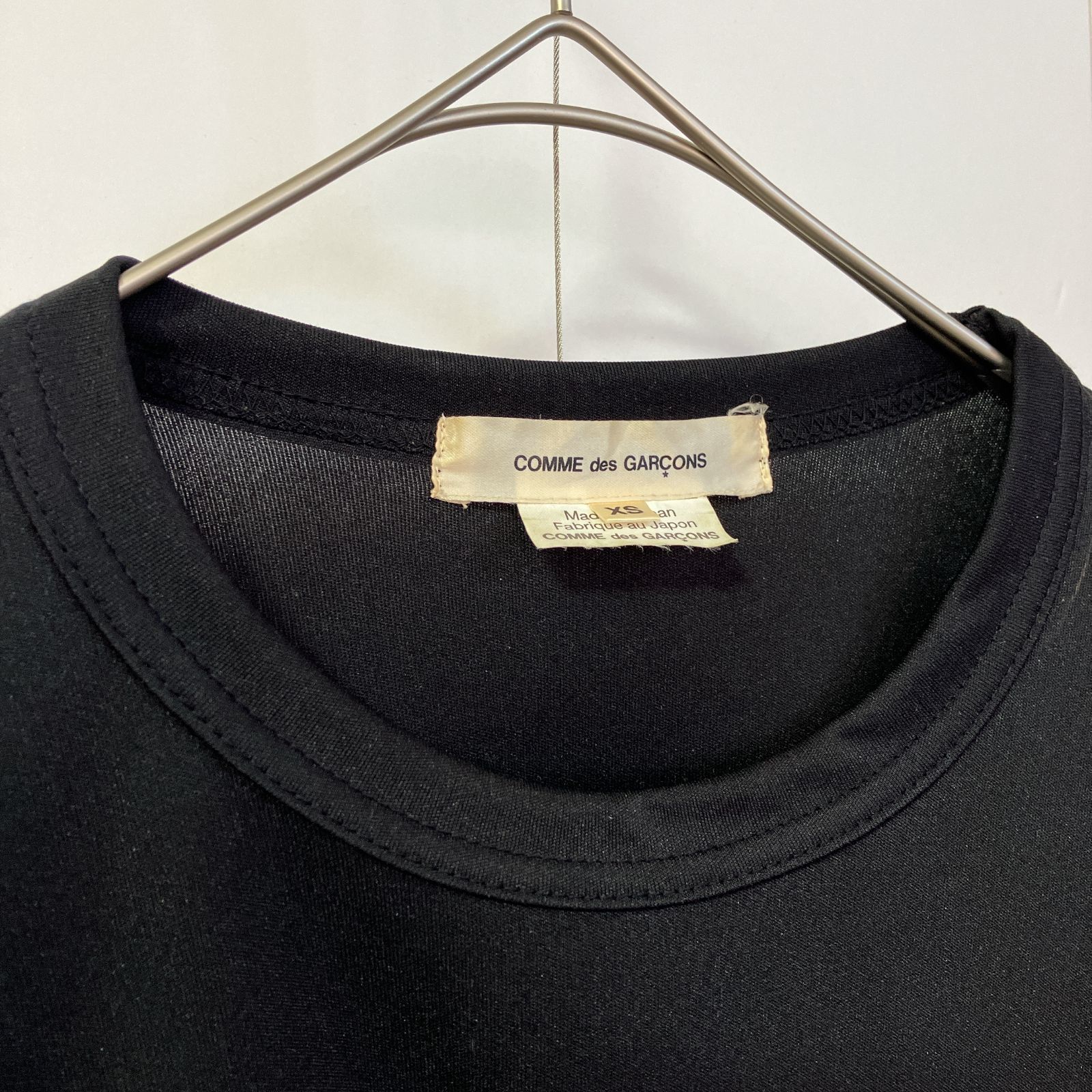 良品】COMME des GARCONS コムデギャルソン ブラウス XS パフスリーブ