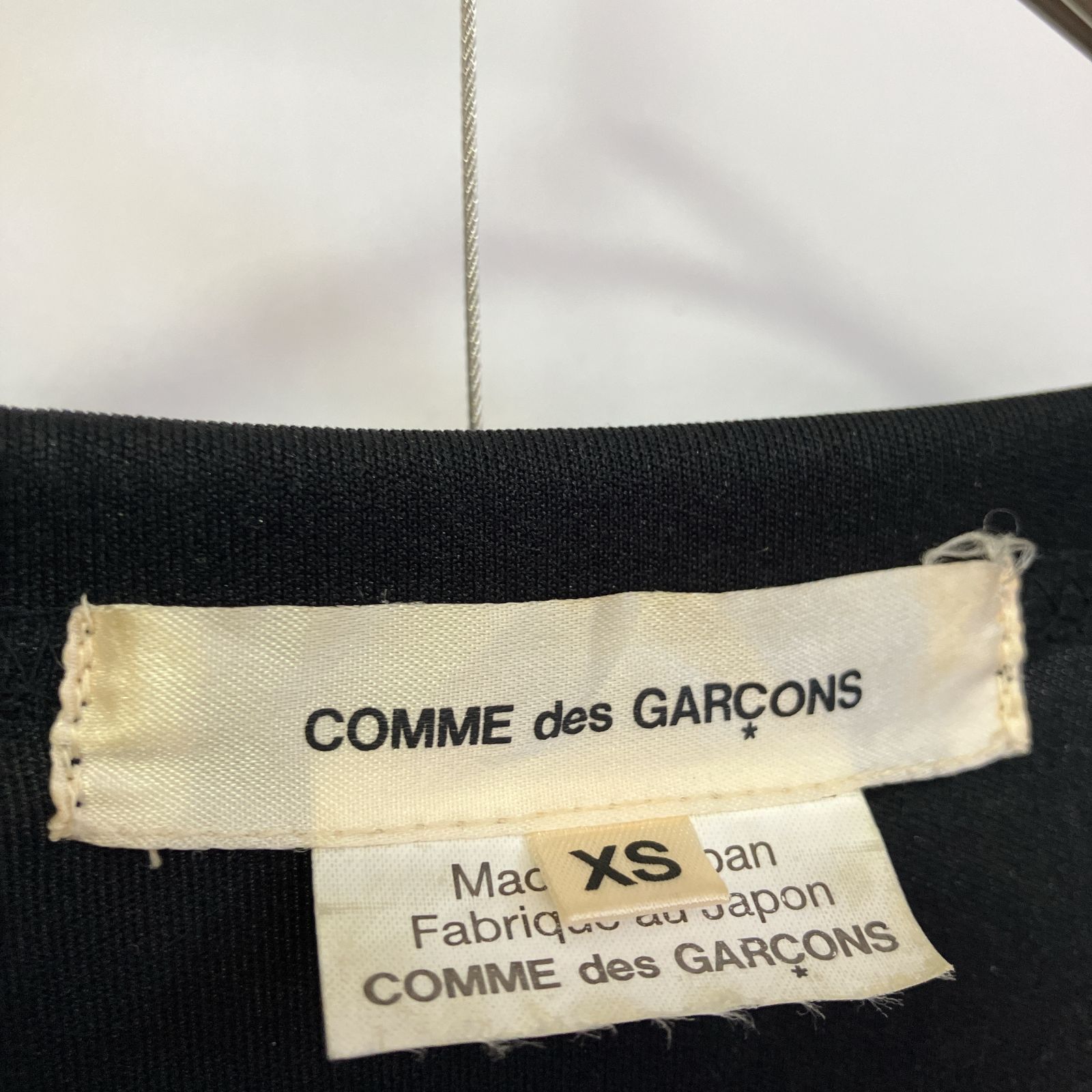 良品】COMME des GARCONS コムデギャルソン ブラウス XS パフスリーブ