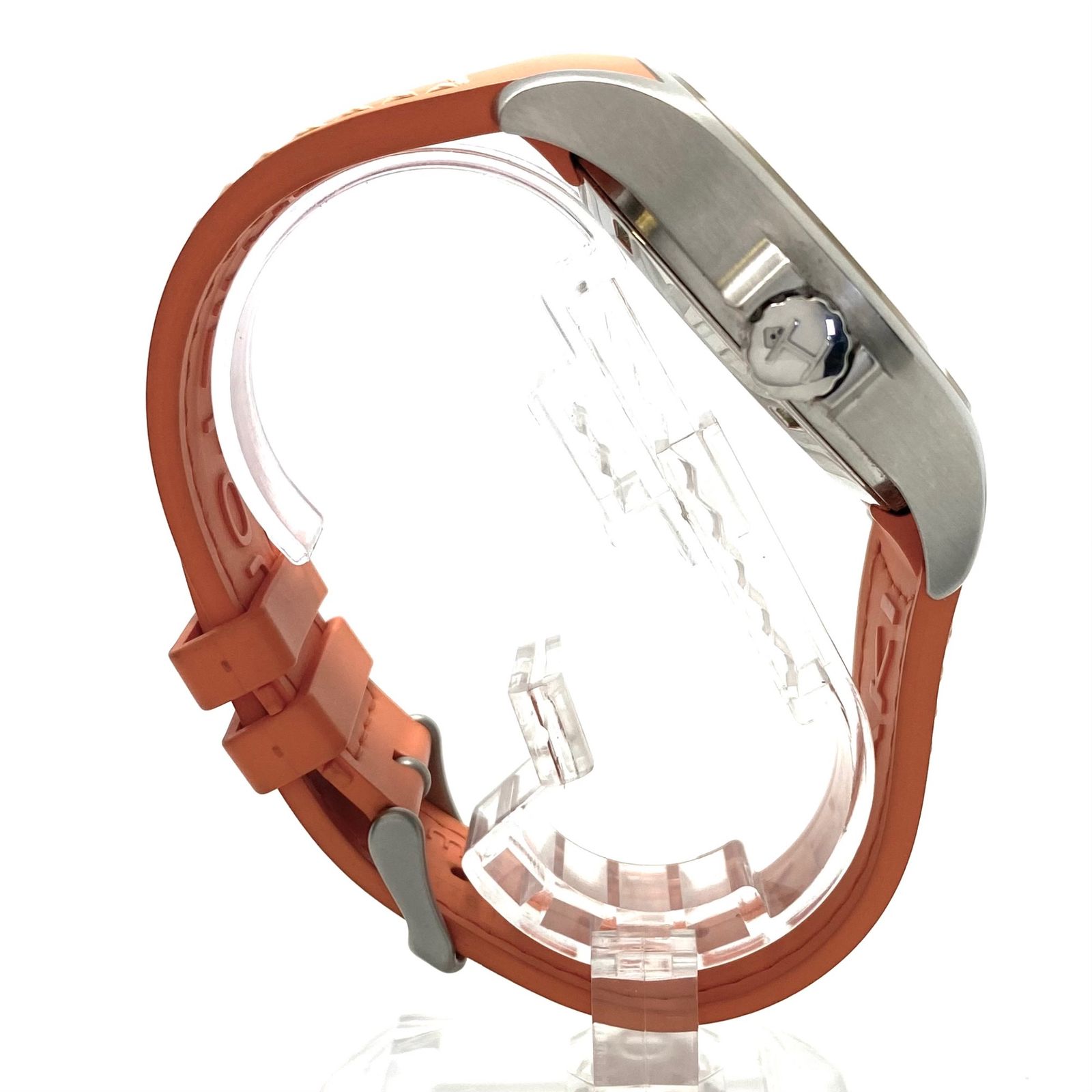  動作良好 腕時計 メンズ ハミルトン HAMILTON カーキ GMT エアレース H77665873 H776650 自動巻 裏スケ 黒 デイト表示 200m防水 ラバーベルト パイロットウォッチ 半袖シャツ 自動巻き時計 腕時計(アナログ)