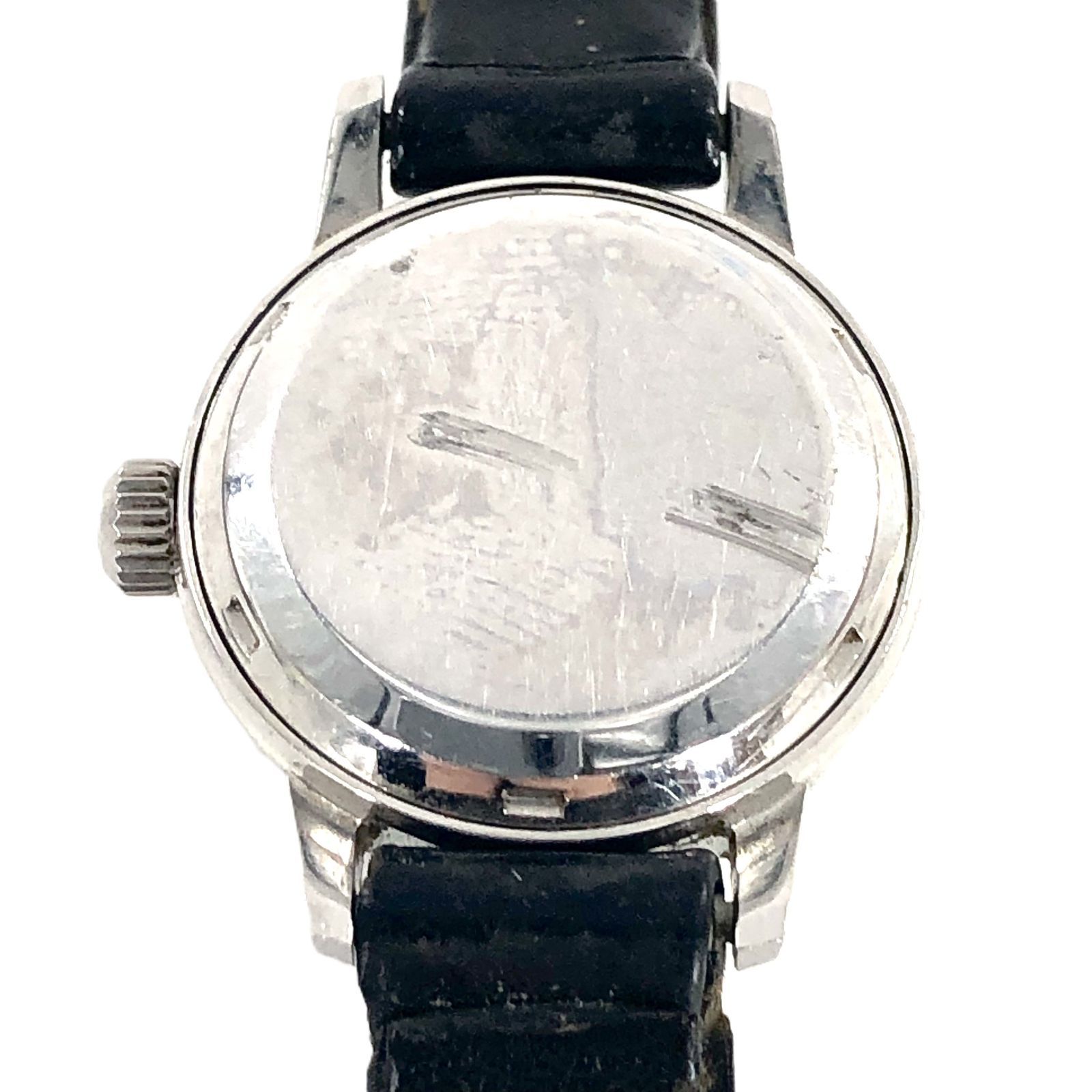 レディース OMEGA オメガ Geneve ジュネーブ AT/革 シルバー文字盤