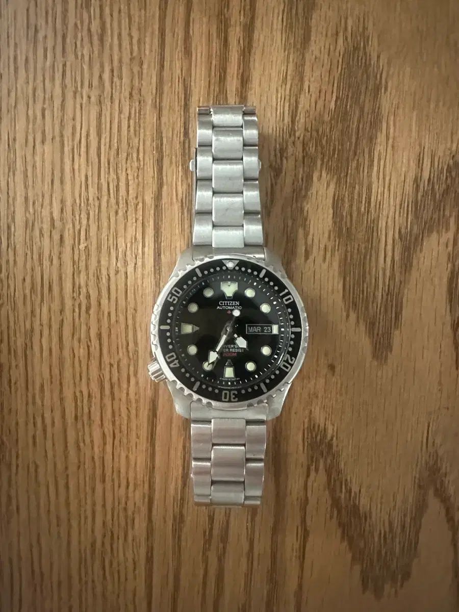 CITIZEN シチズン ny0040 フグ 黒판