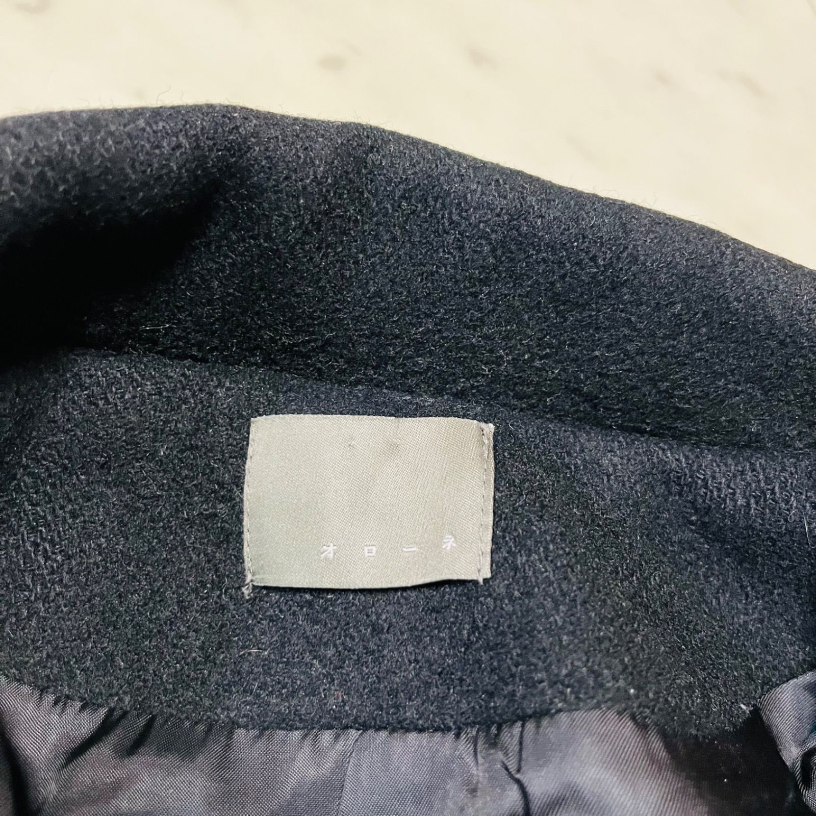 oroune オローネ 6つボタンのバルーンコート ロングコート 日本製